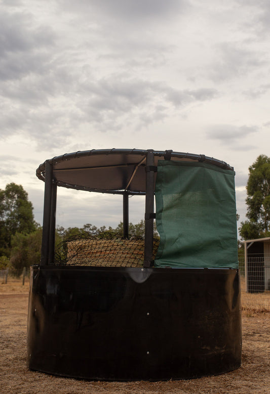 Weather Shield for Deluxe Liberty Supplies Hay Ring