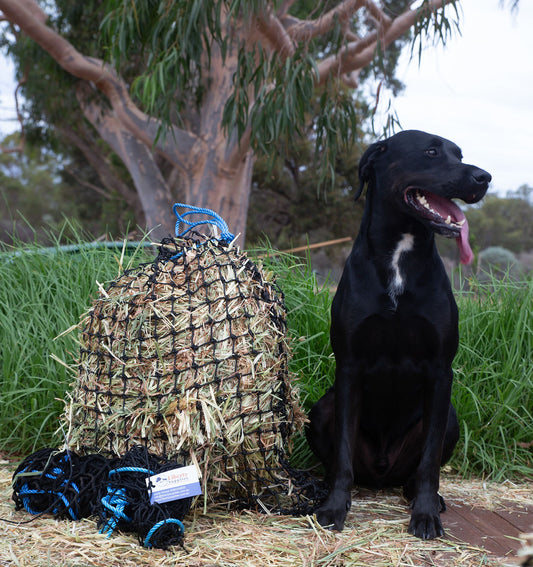 4 Small Knotted Hay Nets – Free postage